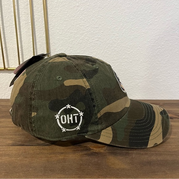 Florida State University FSU Camouflage Hat Cap American Flag Camo Adjustable - Picture 3 of 5